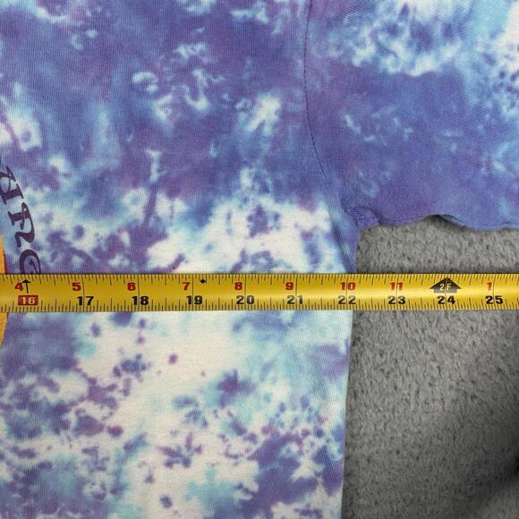 Vintage Crosby Stills Nash & Young T-Shirt Men’s Large Tour of America Tie Dye - Picture 8 of 12